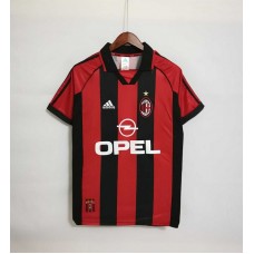 AC Milan 98/99 Home Red&Black Soccer Jersey